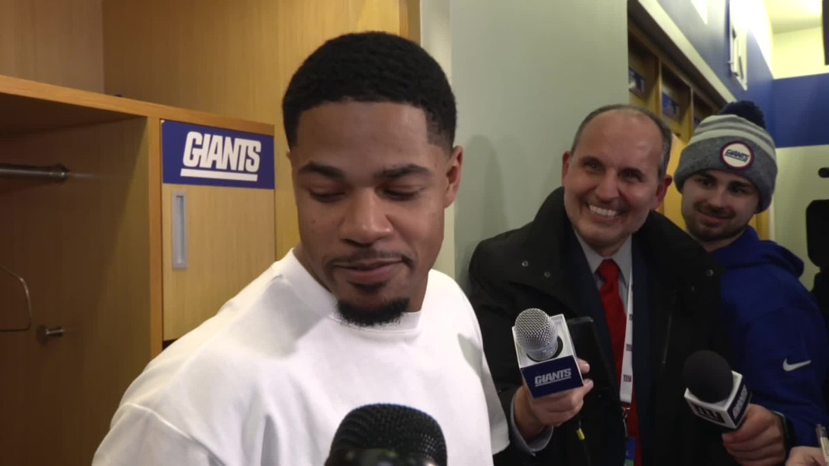 How does Sterling Shepard want Giants fans to remember him? "Whether I was hurt or out there on the field, I always gave it my all."