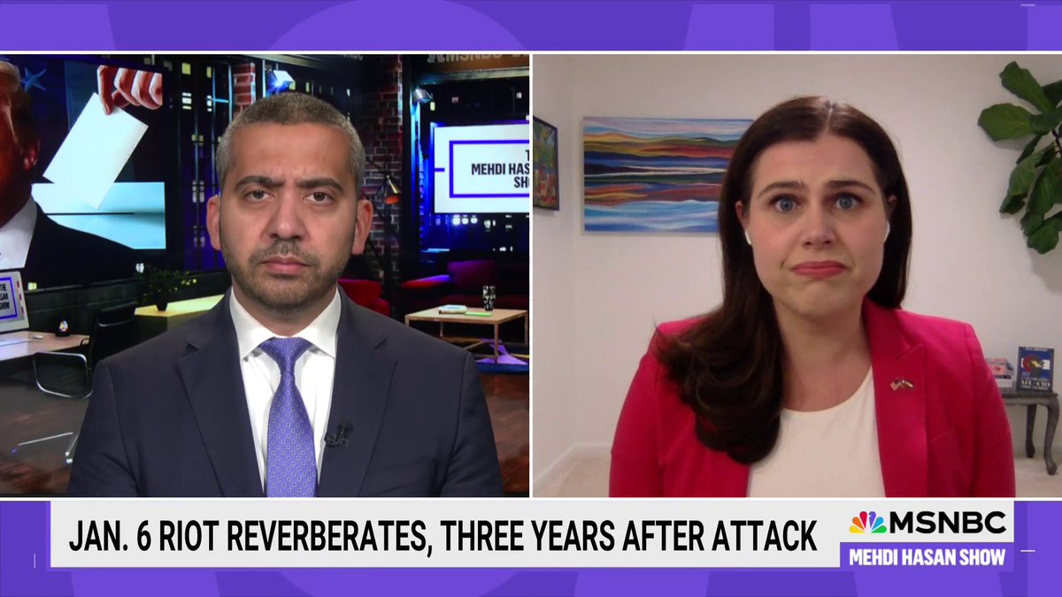 "We have to condemn the rhetoric of violence and it's so despicable not to see high-ranking Republicans in Congress do that on a consistent basis because their silence is complicity." -Jena Griswold