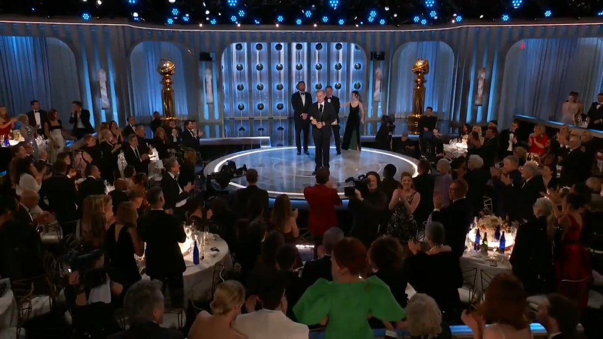 Congratulations on your 🏆 WIN 🏆 for Best Director – Motion Picture, Christopher Nolan! Watch the #GoldenGlobes LIVE on CBS and Paramount+ NOW!
