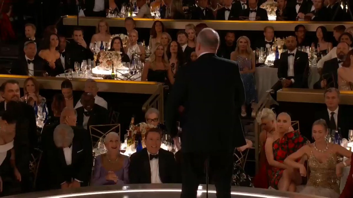 Congratulations again to Paul Giamatti on taking home the #GoldenGlobes award for Best Male Actor – Motion Picture – Musical/Comedy for his role in The Holdovers! 🏆