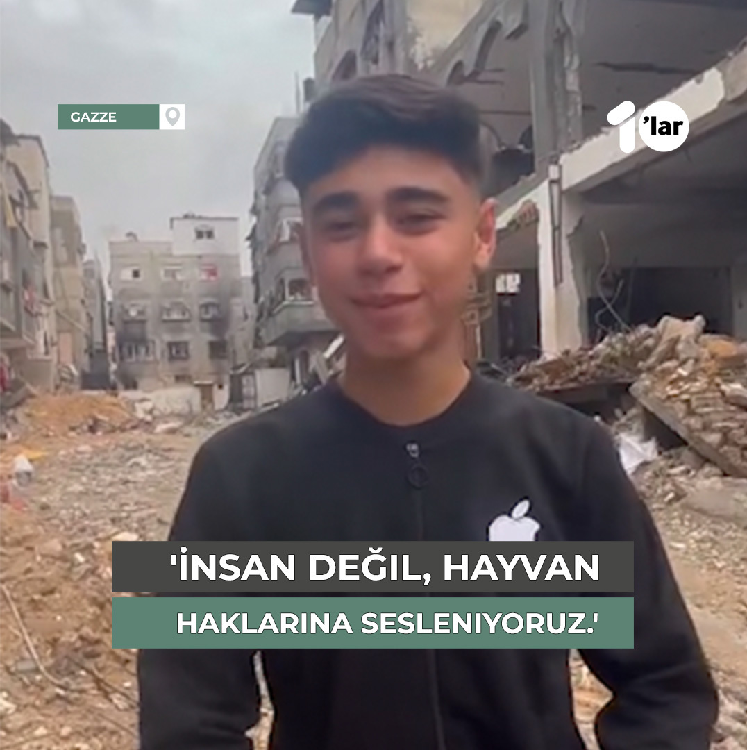 ''88 gündür insan haklarına sesleniyoruz, hiç umurlarında değil. O yüzden hayvan haklarına seslenmeye karar verdik."