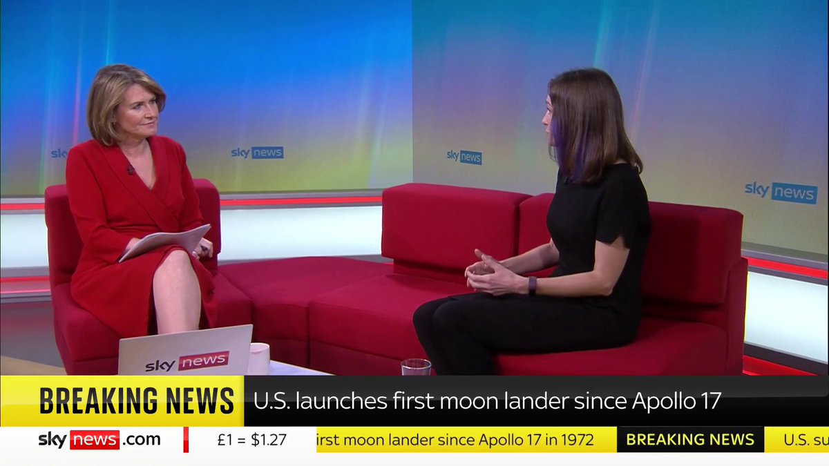 A new era of commercial missions to the moon launched today. The Peregrine Mission-1 took off at 7.18am UK time, but...will they manage to land? We spoke to Space Journalist SpaceKate #Breakfast IT