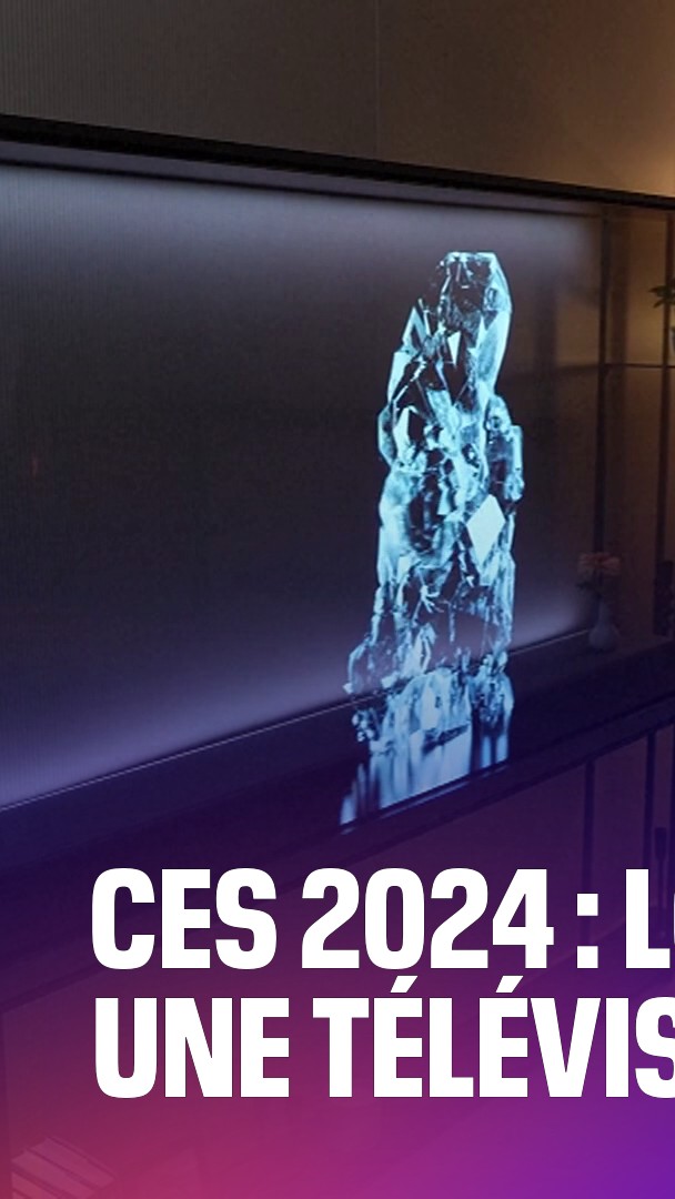 📺 CES 2024: LG dévoile une télévision transparente, le Signature OLED T