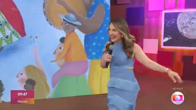 Olha quem tรก no #Encontro de hoje: Amanda Meirelles! ๐ ๐๐