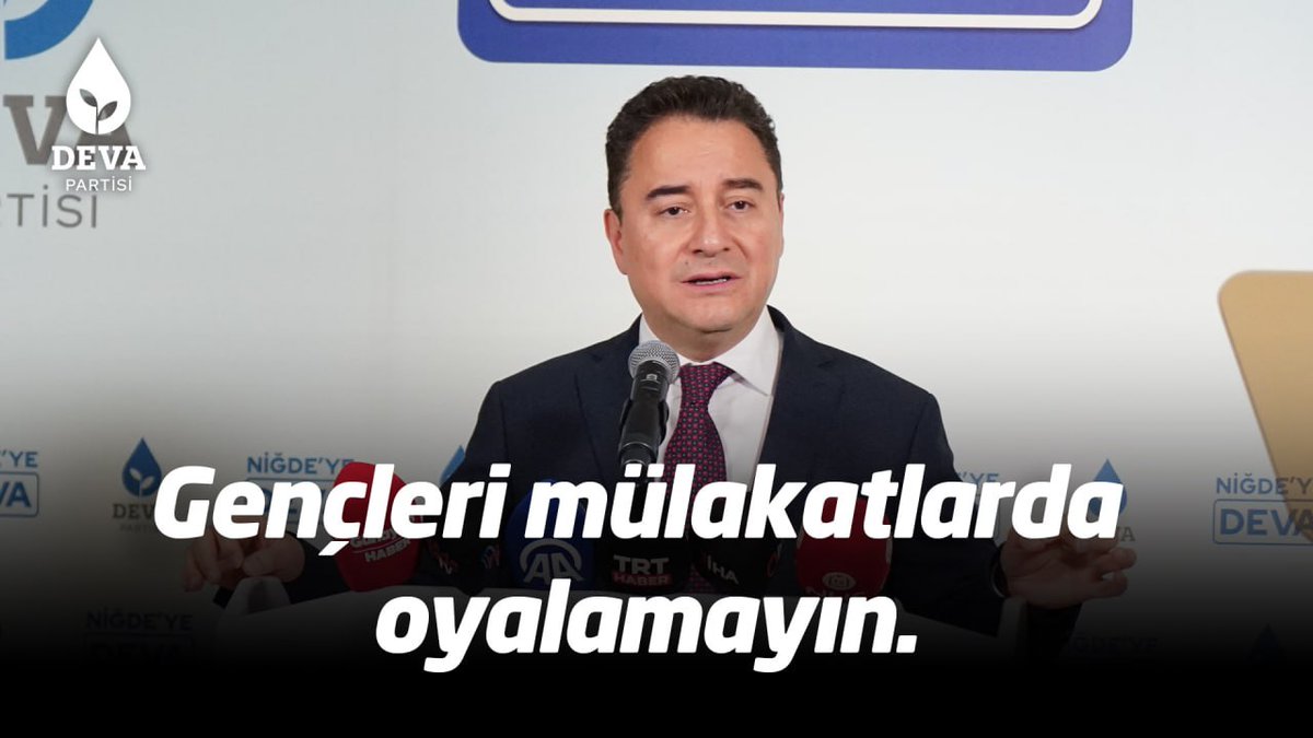 Madem her yere eş, dost, tanıdık alacaksınız, çıkın açıkça söyleyin: “Sizin ekmek kazanma hakkınıza ipotek koyduk” deyin. Gençleri mülakatlarda oyalamayın.