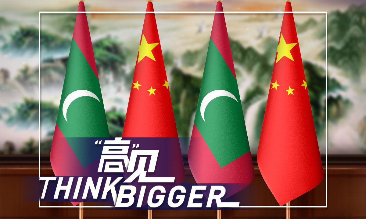Maldives wants to promote their tourism and they want to increase the living standards of its people, and make sure it will be sustainable. This is something that all of us, including countries like India and China need to fully respect. #ThinkBigger #VictorGao
