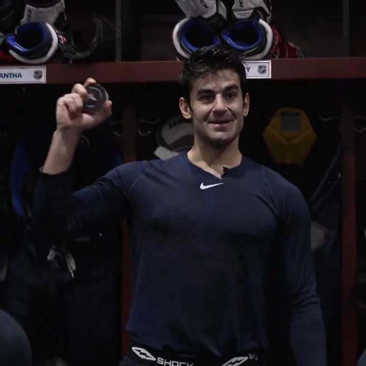 The only thing I miss about playing hockey is the guys and being in the room. This video encapsulates that perfectly. Huge team win with Carlson reaching a milestone, Wilson bleeding and Pacioretty getting emotional talking about what the game means to him