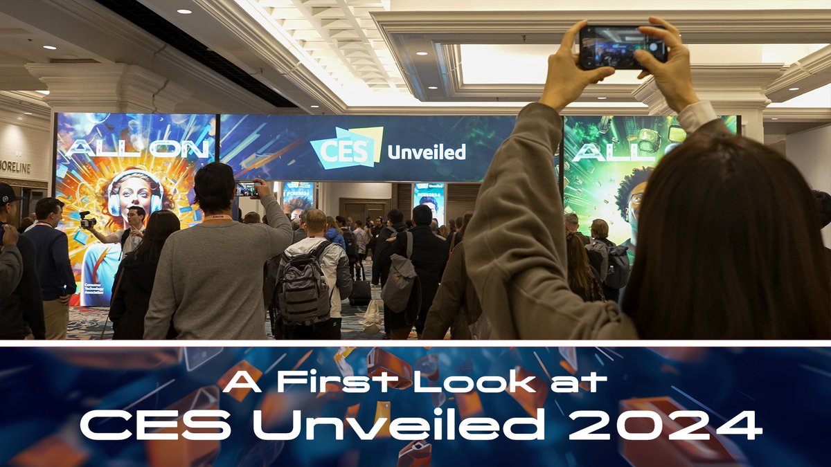 CES Unveiled was jam-packed with the latest and greatest tech from all over the world. Check out the highlights!