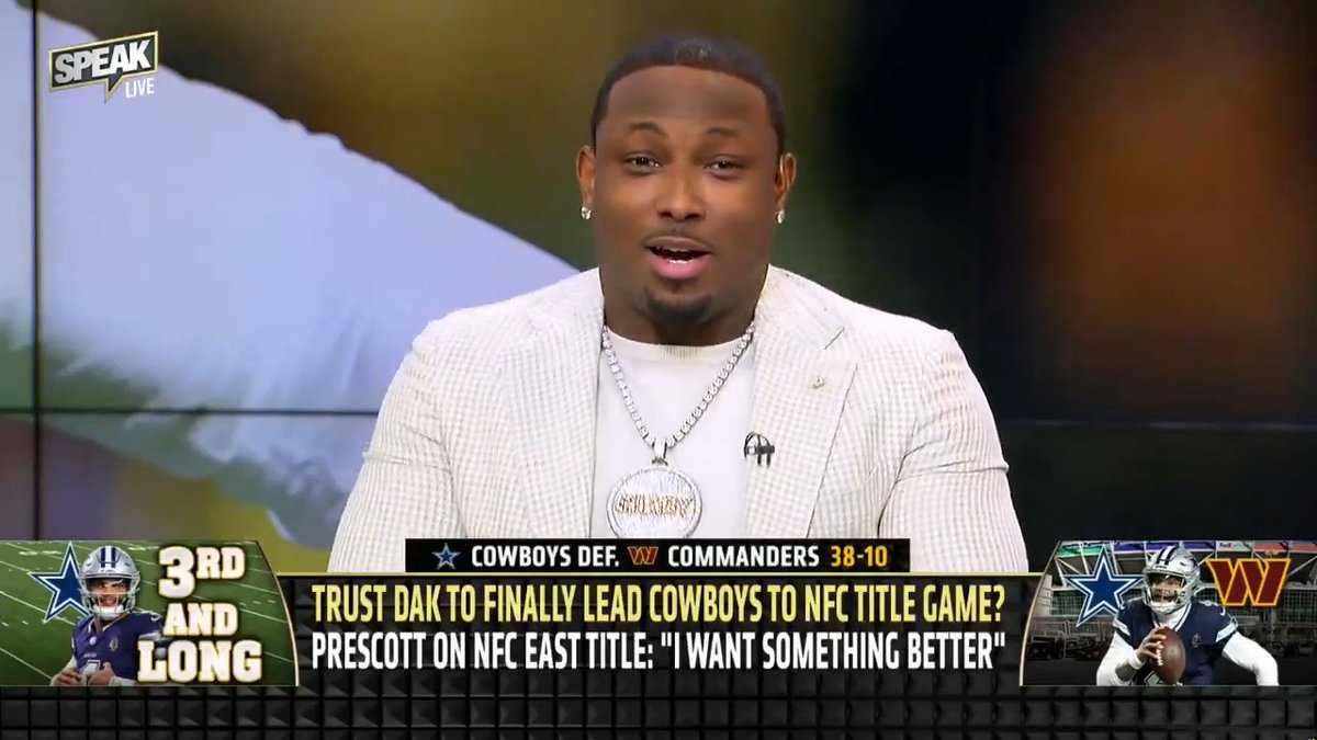 Can Dak finally lead the Cowboys to an NFC title game? 👀 @CutOnDime25 gives us his thoughts