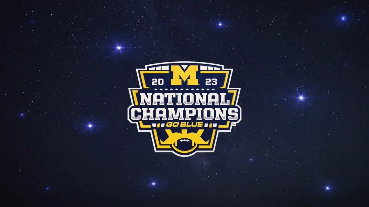 Our Mission: To Win the National Championship Mission Status: Completed to Perfection #GoBlue