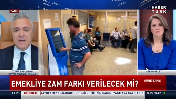 ▪Emekli maaşına ek zam yapılır mı? ▪Emekli maaşları asgari ücretin altına neden düştü? ▪En düşük emekli maaşına zam ne zaman yapılır? #GüneBakış'ta Serap Belet, konuğu Sosyal Güvenlik Uzmanı Özgür Erdursun ile konuştu.