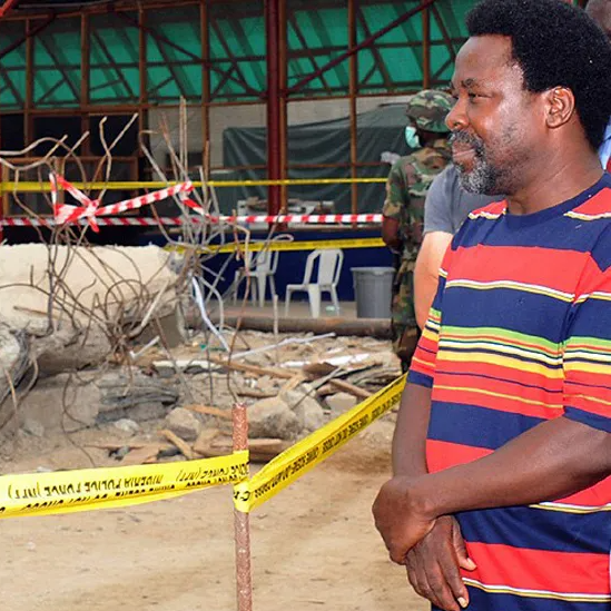 "He bought the whole system." #BBCAfricaEye has uncovered new evidence Nigerian megachurch leader TB Joshua hid dead bodies and intimidated families to cover up his role in the collapse of a building which killed 116 people at his church in 2014. 📽️