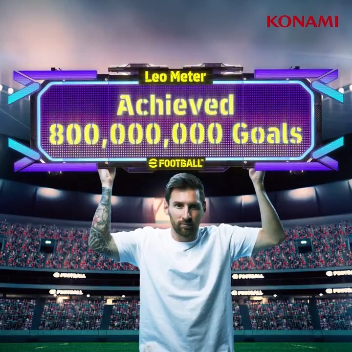 ⚽→→→→→→→→→→→→ ” #LeoMeter ”にゴールを刻め! →→→→→→→→→→→→🥅 8億ゴール達成! スキルトレーニングプログラム×5🎁 報酬は2024年1月11日配布予定! ▶ #イーフト #eFootball