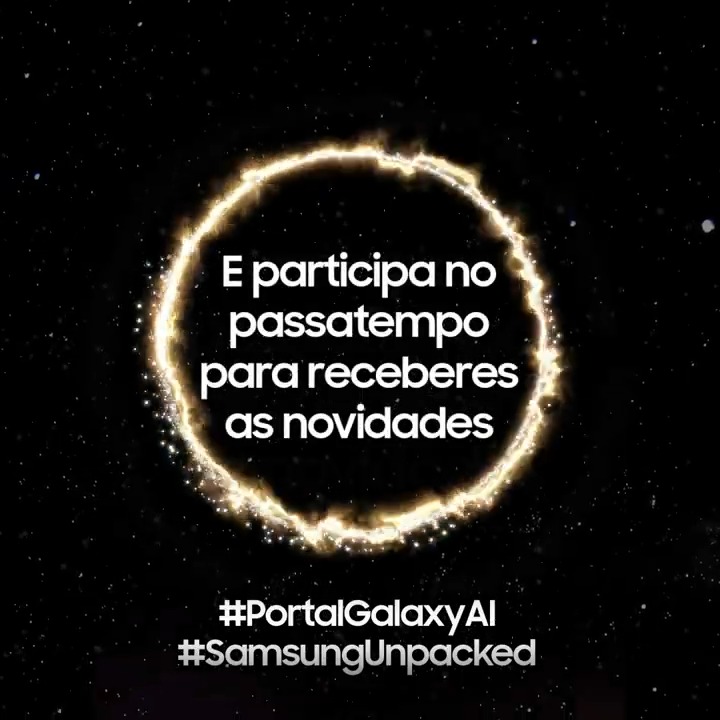 🛸PASSATEMPO🛸 Está-se a abrir um Portal para a chegada da #GalaxyAI. Consegues encontrá-lo? Participa pelas novidades GALAXY: 💙 Faz RT 🕳 Responde com foto de lugares e objetos que possam ser portais e usa os #SamsungUnpacked e #PortalGalaxyAI 📝Info:
