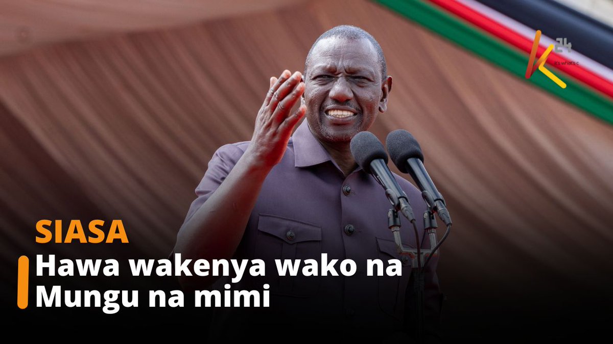 “Wale watu wameenda kortini, tutapambana na nyinyi, mimi ndo wakili wao, hawa wakenya wakona na Mungu na mimi,” -President Ruto