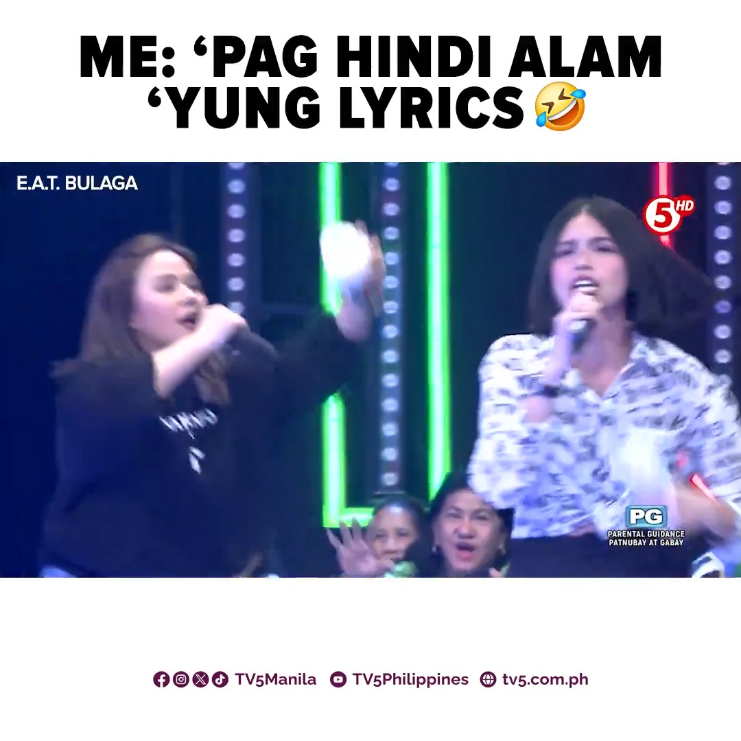 Maine n'yo, rapper! 🎤 Ano raaaaaaw? 🤣😂 #EatBulagaTV5 sa #LunchtimeSayaTV5 WEEKDAYS | 12NN SATURDAYS | 11:30AM #TVJonTV5
