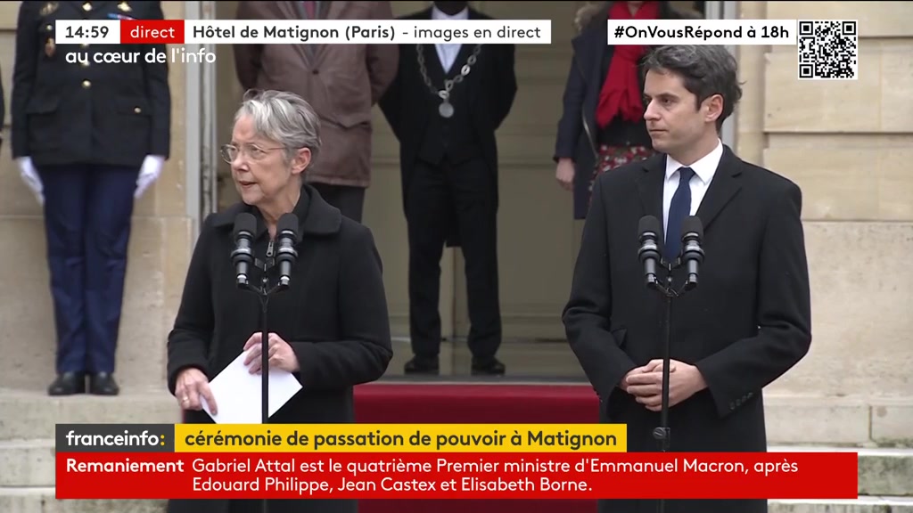 🔴 "J’avais adressé un message à toutes les petites filles en leur disant d’aller au bout de leurs rêves. J’ai pu mesurer assez souvent qu’il reste du chemin. Je le dis à toutes les femmes : ‘tenez bon, l’avenir vous appartient’”, conclut Elisabeth Borne, largement applaudie.