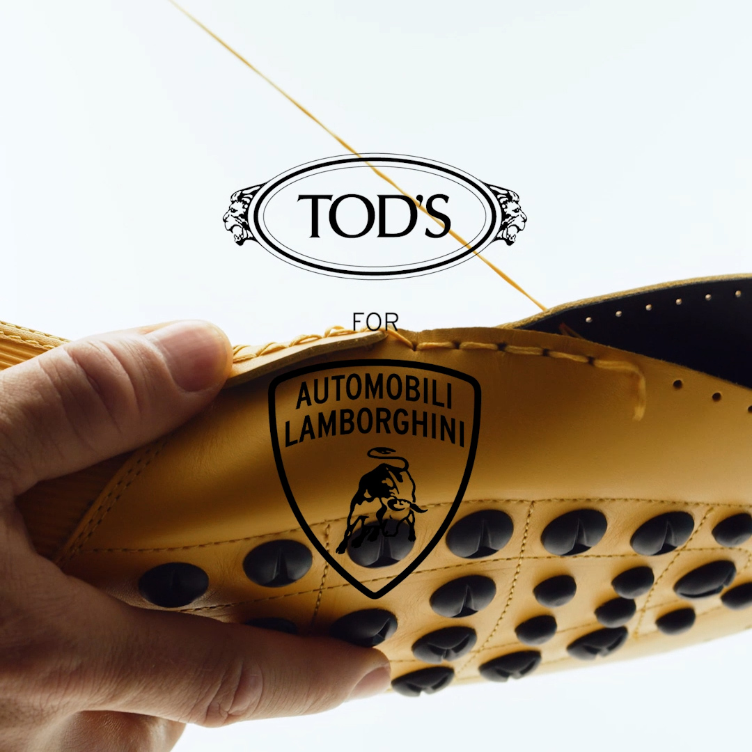 TOD'S FOR AUTOMOBILI LAMBORGHINI. Unveiling January 10th, 2024. Tods #TodsXAutomobiliLamborghini #Lamborghini #Tods