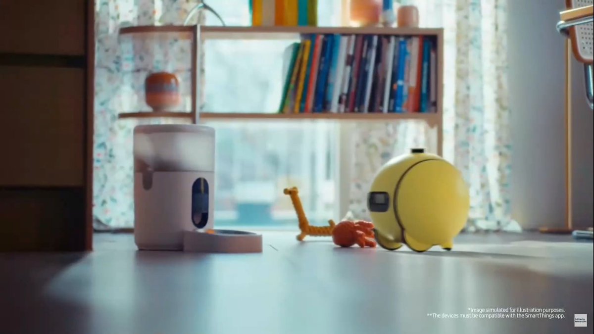 4. AI Robot companion called 'Ballie' by Samsung