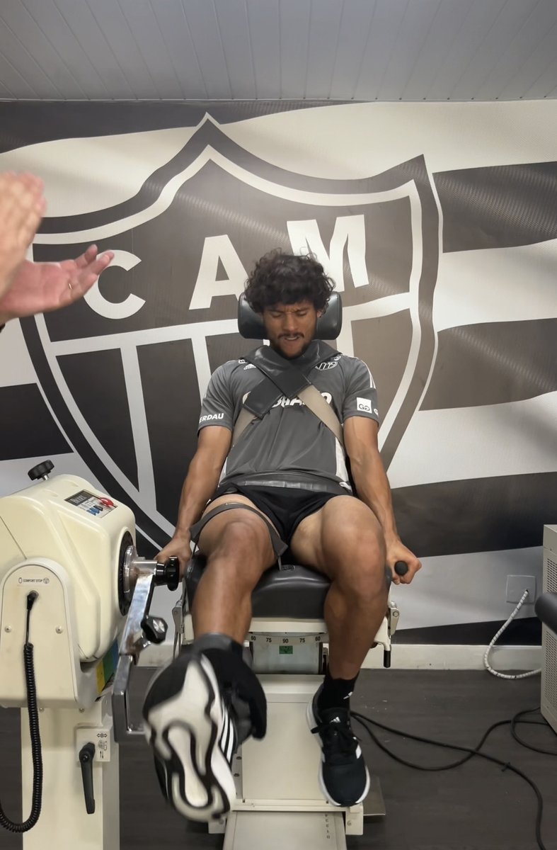 Pré-temporada - Dia 2 ⏳ Primeira etapa de avaliação isocinética concluída. Pela tarde tem mais! 💪📋