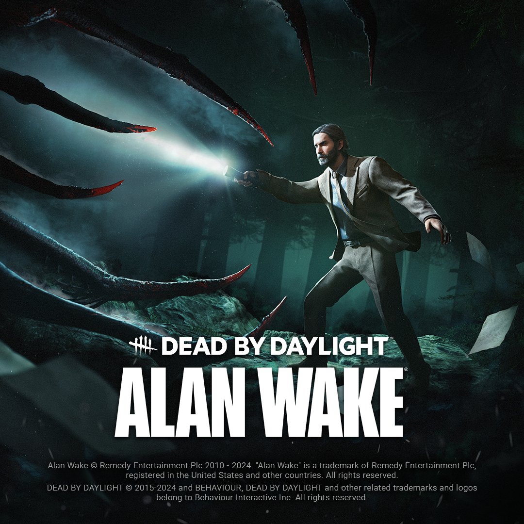 From one dark place to another. Dead by Daylight: Alan Wake. January 30th. 👉 (Reddit) 👉 (Forums)