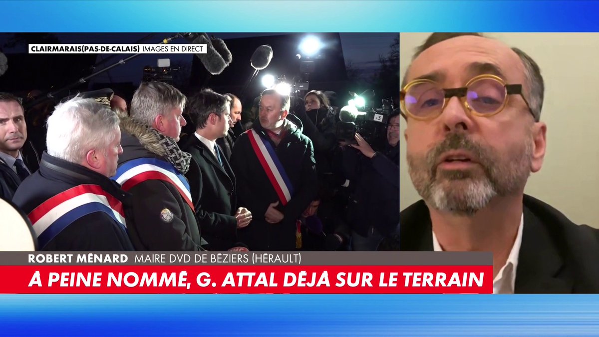 Robert Ménard, à propos de la nomination de Gabriel Attal comme nouveau Premier ministre : « Bien sûr que c'est une bonne nouvelle», dans #Punchline