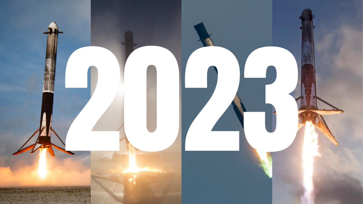 SpaceX launched 96 times in 2023 and delivered over 80% of the Earth's payload to orbit. What's crazy is that they landed all the rockets they launched! Elon Musk & SpaceX are making the impossible possible every day!