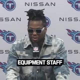 👑 Derrick Henry thanking the entire staff by name in his potential last press conference with the Titans 🐐