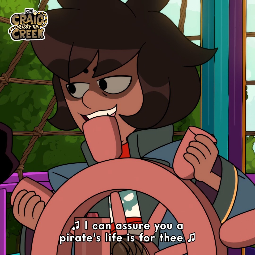 Will Craig join Captain Serena Vico Ortiz and become a Pirate Kid? 🏴☠️⚔️ Craig Before the Creek premieres 1/13 at 10a on CN - next day on Actually HBO Max #CartoonNetwork #CraigBeforetheCreek #CraigoftheCreek #CraigoftheCreekmovie #VicoOrtiz #OurFlagMeansDeath #pirates