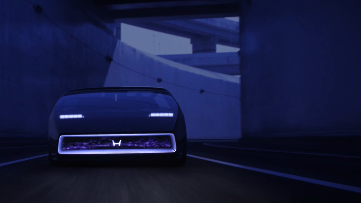 Check out our flagship EV concept model, Saloon. Both sporty and spacious. #CES2024 #Honda0