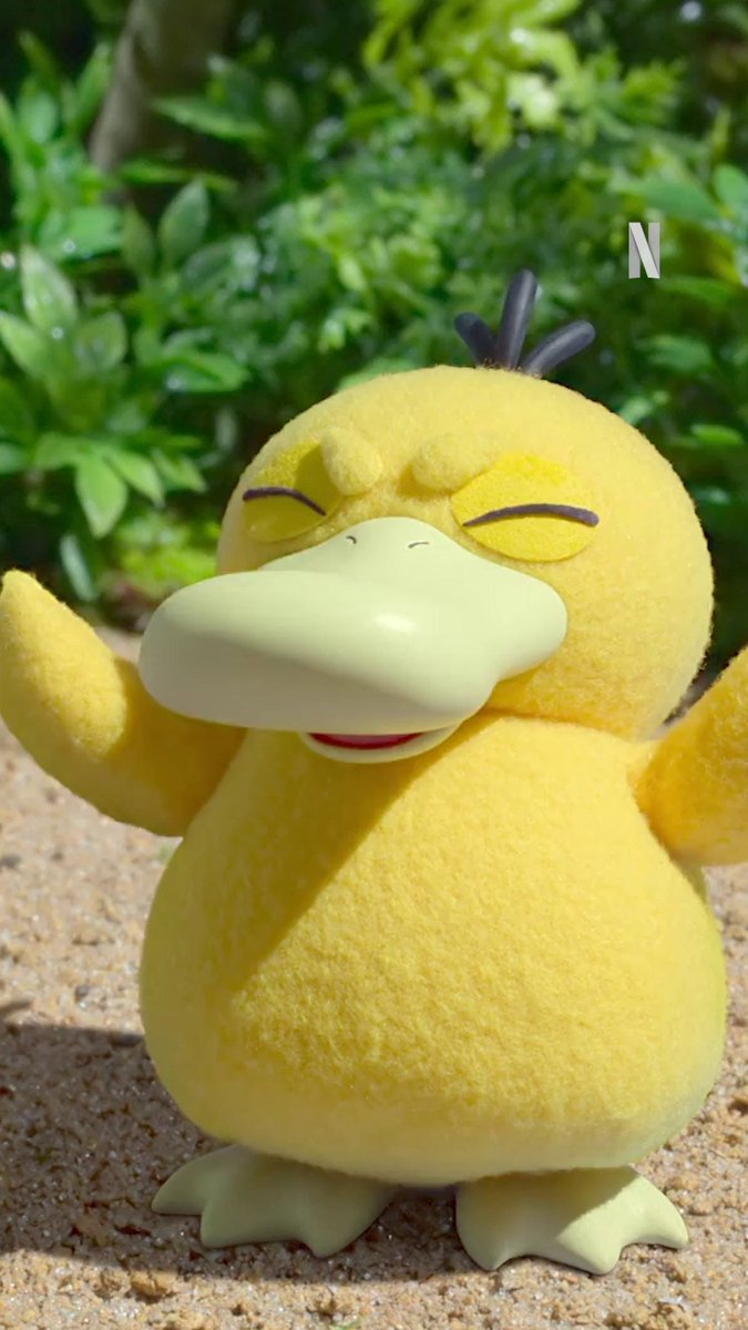 いつものんびりな #コダック だけど、時には「ねんりき」で大活躍✨ #ポケモンコンシェルジュ #PokemonConcierge