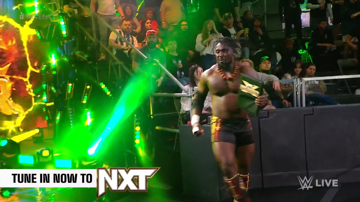 WAIT A MINUTE!!! Oba Femi is cashing in his #NXTBreakout Contract! #WWENXT