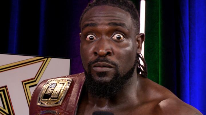EXCLUSIVE: New NXT North American Champion Oba Femi puts the entire locker room on notice after cashing in. #WWENXT