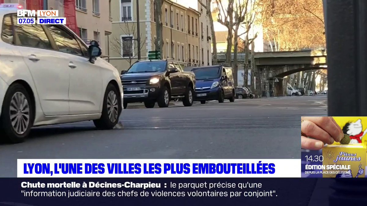 Rhône: Lyon, l'une des villes les plus embouteillées de France
