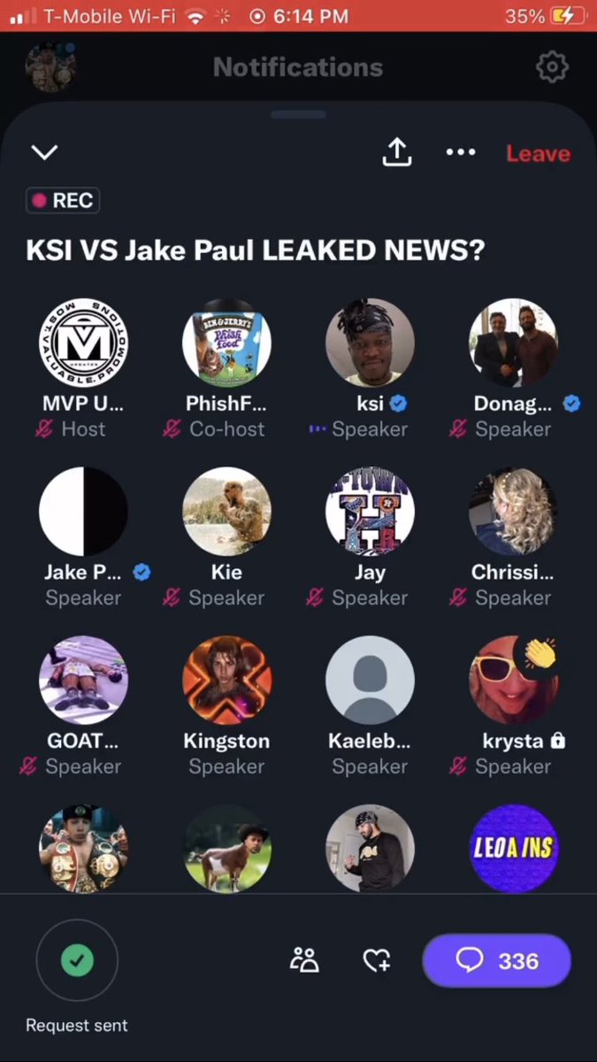 1 year ago today, KSI and Jake Paul got into a heated twitter space argument 😬