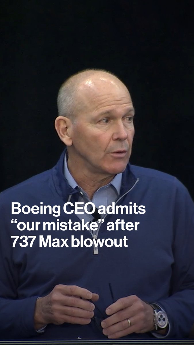 Boeing CEO Dave Calhoun fought back tears when addressing staff, admitting Boeing “must own up to its shortcomings” after the 737 MAX door plug blowout incident.