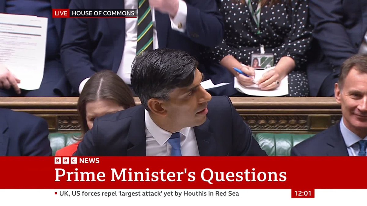 "People... had their lives and reputations destroyed through absolutely no fault of their own" Rishi Sunak announces those convicted as a result of the Post Office scandal will be "swiftly exonerated" plus introduction of new payment of £75,000 #PMQs