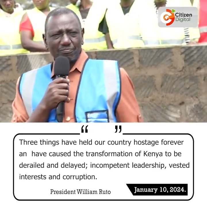 President Ruto: I am ready to fight corruption everywhere