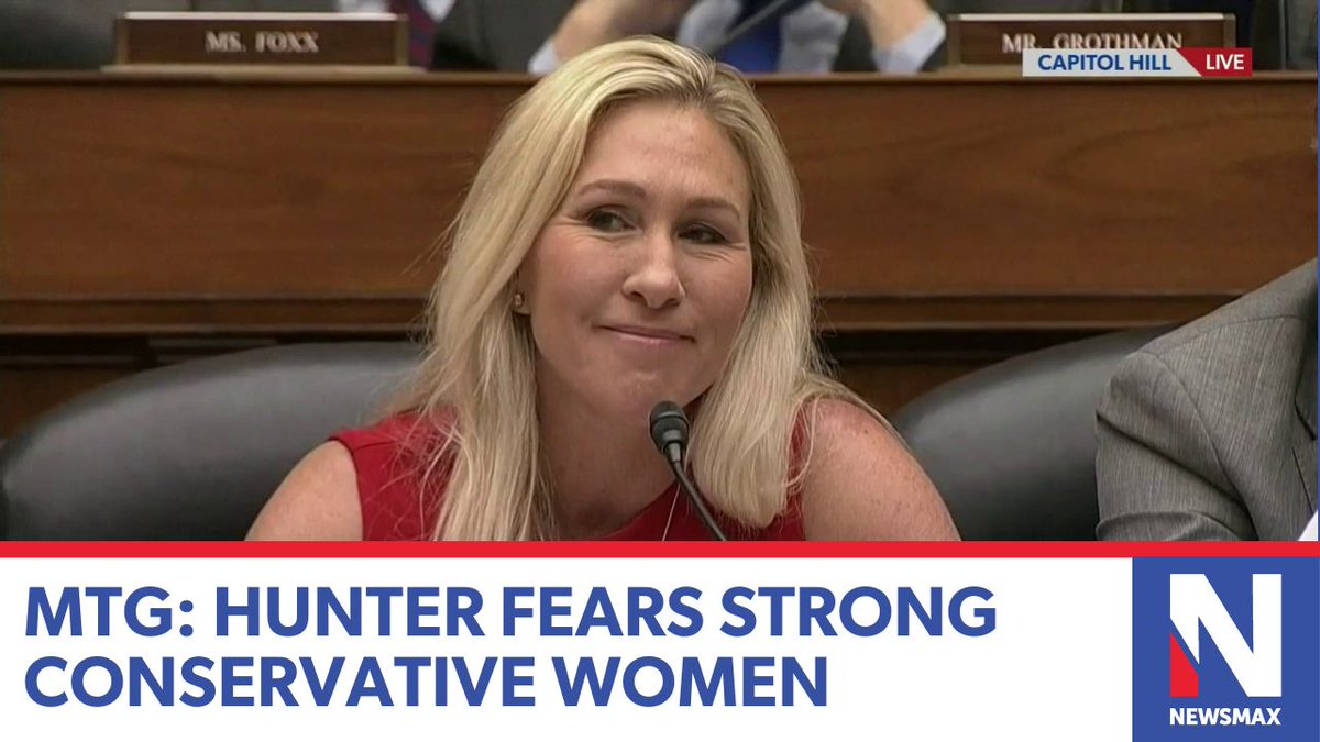 BREAKING NEWS: Hunter Biden abruptly leaves his contempt hearing as Georgia Rep. Marjorie Taylor Greene prepares to address him directly. Marjorie Taylor Greene 🇺🇸