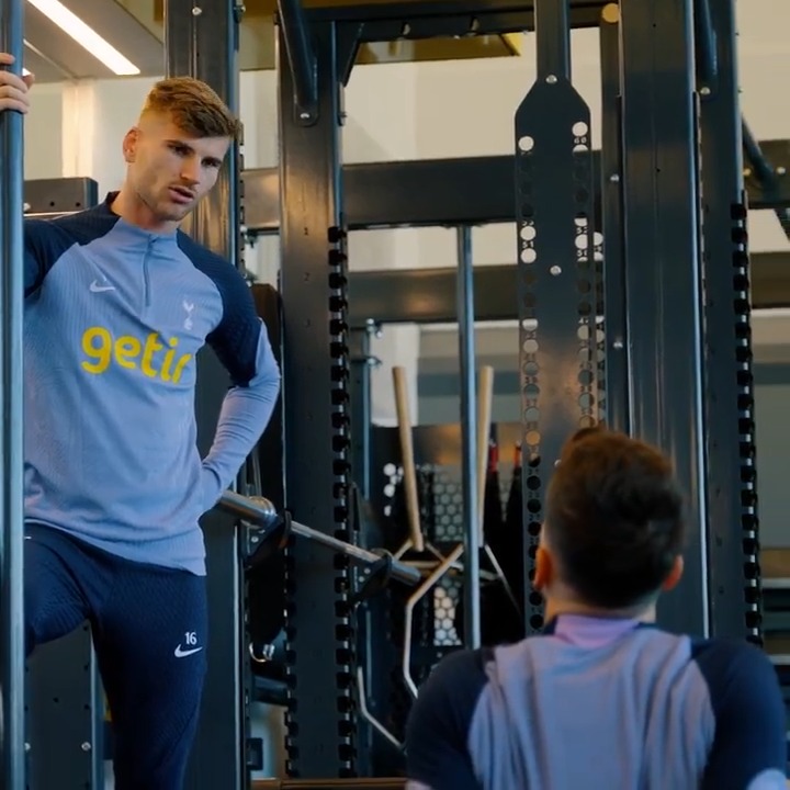 A first session as a Spurs player for Timo Werner! 💪