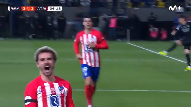 Qué recorte. Qué golazo. Las cosas de Antoine. #SuperSupercopa #LaCasaDelFútbol