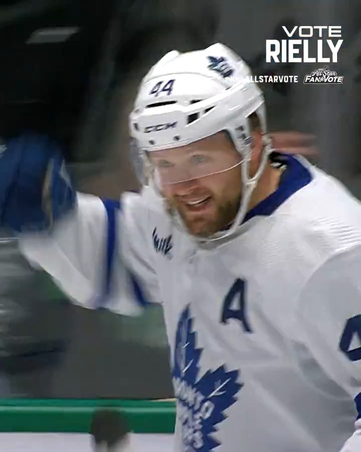 🔵 Vote for 44 🔵 1 Retweet = 2 Votes ⭐️ #NHLAllStarVote Morgan Rielly