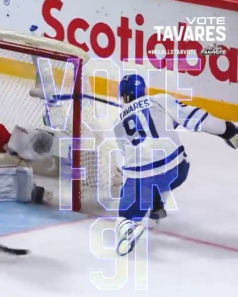 🔵 Vote for 91 🔵 1 Retweet = 2 Votes ⭐️ #NHLAllStarVote John Tavares