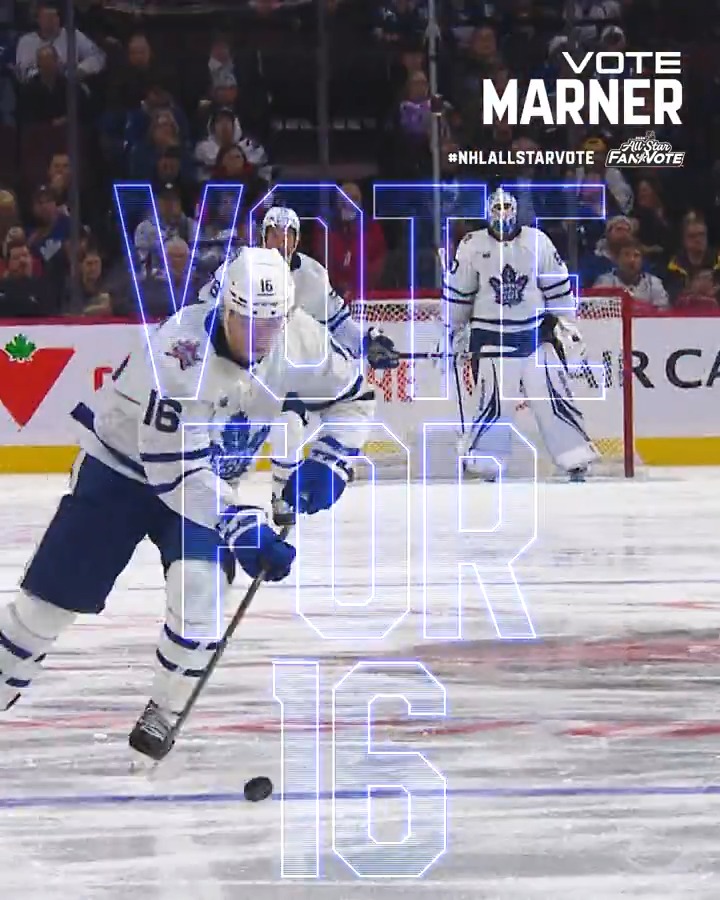 🔵 Vote for 16 🔵 1 Retweet = 2 Votes ⭐️ #NHLAllStarVote Mitch Marner