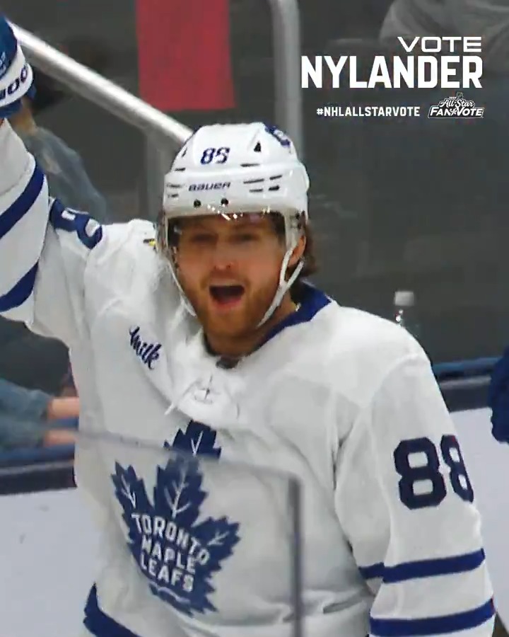🔵 Vote for 88 🔵 1 Retweet = 2 Votes ⭐️ #NHLAllStarVote William Nylander