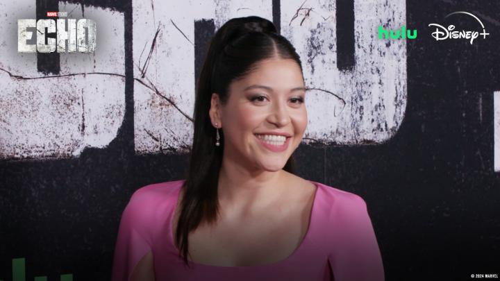 Get an inside look at Marvel Studios’ #Echo with the cast and filmmakers as they celebrate the show’s launch in Los Angeles! All episodes are now streaming on Disney+ & @Hulu. Set your Disney+ profile to TV-MA to stream.