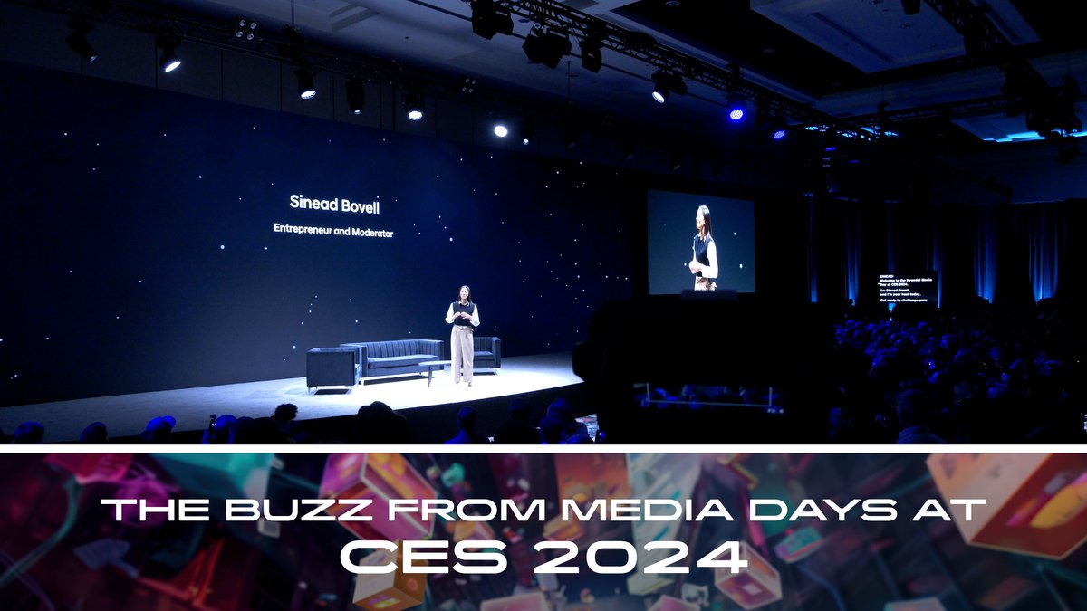 The highly anticipated Media Days kicked off #CES2024 with breaking news from some of the industry's leading brands.