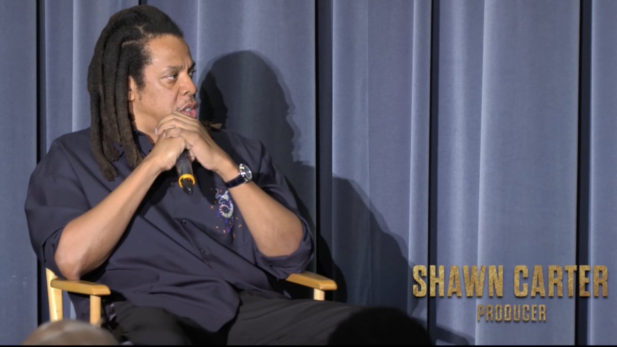 Sit down with JAY Z (@SC) and JEYMES Samuel to hear about how miracles in #TheBookofClarence still happen today. 🙌🏾 See it exclusively in movie theaters tomorrow. Get tickets!