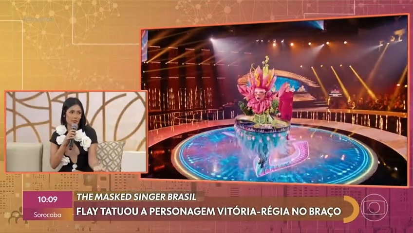 FALTAM 10 DIAS pra estreia da 4ª temporada de #TheMaskedSingerBr e é claro que você é o meu convidado especial! Já anota na agenda, bb 🤩🎤 #Encontro