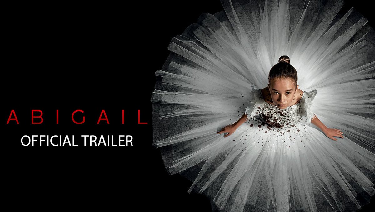 The first trailer for Matt Bettinelli-Olpin & Tyler Gillett’s ‘ABIGAIL’, starring Melissa Barrera, Giancarlo Esposito, Dan Stevens, Kathryn Newton and Angus Cloud. In theaters on April 19.